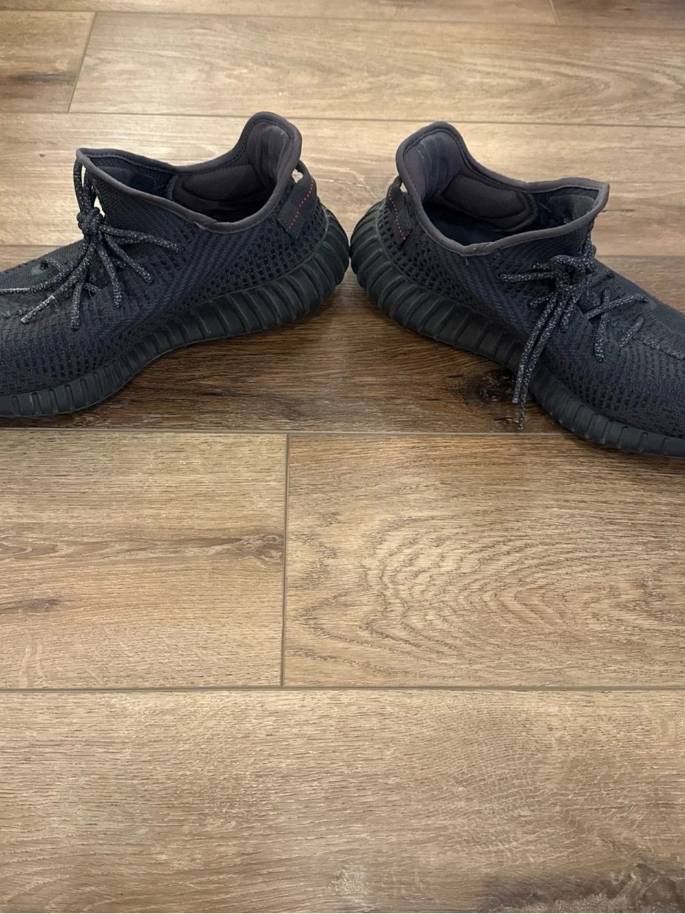 adidas Yeezy Boost 350 V2 Black Non-Reflective FU9006 Size 12